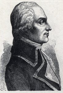 Portrait of Armand Louis de Gontaut Biron, French military - Engraving of 1889 by French School