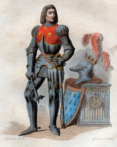 Portrait of Arthur III Duke of Brittany, Lord of Parthenay, Count of Richmond, Duke of Brittany, Count of Montfort and French Constable