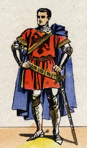 Portrait of Bertrand du Guesclin (c. 1320-1380), constable of France.