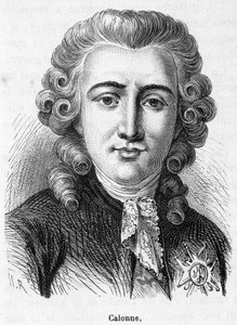 Portrait of Charles Alexandre de Calonne (in 
