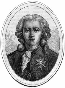 Portrait of Charles Alexandre de Calonne, French politician under Louis XVI (1734-1802), financial controller. Engraving in “Histoire des Papes-Rois-Queen and Empereurs a travers les centuries” by Maurice Lachatre by French School