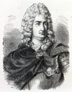 Portrait of Charles François Du Fay (1698 - 1739), French chemist and physicist - in Album of Science; illustrious scientists; Great discoveries 1896 by French School