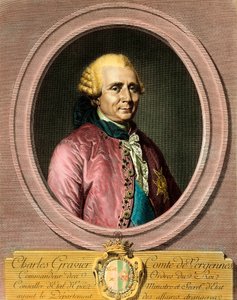 Portrait of Charles Gravier, Count of Vergennes (1719 - 1787) by French School