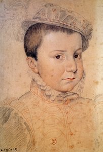 Portrait of Charles IX as a Child by French School