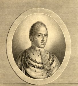 Portrait of Charles X, King of France and Navarre by French School