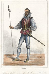 Portrait of Charles de Lorraine, Duke of Mayenne (1554 - 1611), French Prince