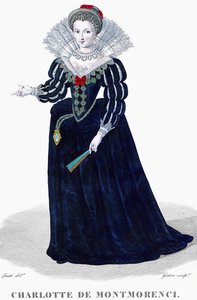Portrait of Charlotte de Montmorenci by French School