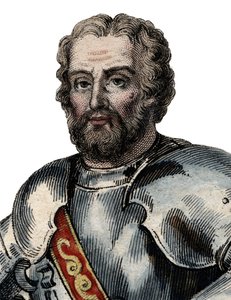 Portrait of Chevalier de Bayard, French soldier by French School