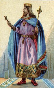 Portrait of Clovis, King of the Franks from 481 to 511