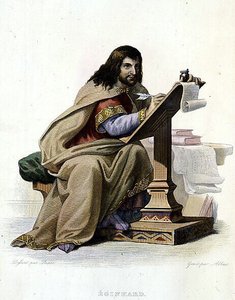Portrait of Eginhard by French School