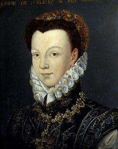 Portrait of Elisabeth de Valois by French School