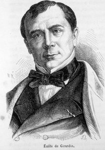 Portrait of Émile de Girardin (1806-1881), French Publicist and Politician, Founder of the Modern Press