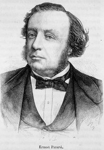 Portrait of Ernest Picard, French Politician (1821-1877) by French School