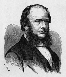 Portrait of Ernest Werner von Siemens (1816 - 1892), German Engineer and Industrialist, Founder of the Company that Created the First Major European Telegraphic Line - in 