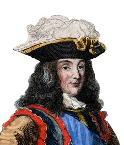 Portrait of Francois Henri de Montmorency Bouteville, called Marechal de Luxembourg, French general, marshal of France by French School