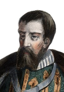 Portrait of Francois I de Lorraine (1519-1563), Duke of Guise, Duke of Aumale, French soldier and politician by French School