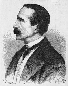 Portrait of Georges Bonelli, the inventor of the typographic telegraph - in Album of Science; illustrious scholars; Great discoveries 1896 by French School