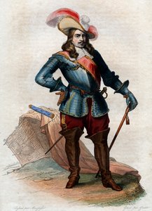 Portrait of Henri de La Tour dAuvergne, Vicomte de Turenne, Marshal of France
