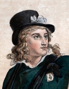 Portrait of Henri du Vergier, comte de La Rochejaquelein (1772-1794), general of the Royalist Vendean insurrection during the French Revolution