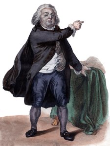 Portrait of Honore Gabriel Riqueti, comte de Mirabeau