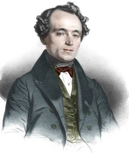 Portrait of Jean-Baptiste Andre Dumas, French chemist. by French School