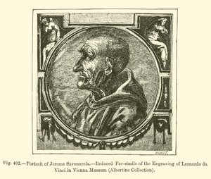 Portrait of Jerome Savonarola