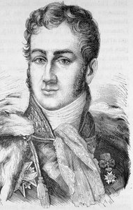 Portrait of Jules de Polignac, French politician (1780-1847) - in “L