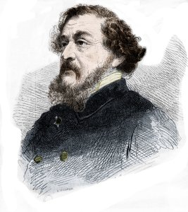 Portrait of Leon Gozlan French journalist and novelist by French School