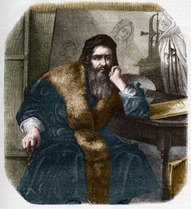 Portrait of Leonardo da Vinci