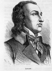 Portrait of Lescure, Vendée chief (1766 - 1793) - in L