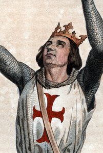 Portrait of Louis IX of France (1214-1270), King of France by French School