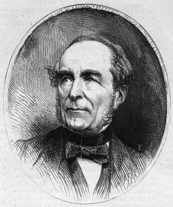 Portrait of Louis Vitet, French politician by French School