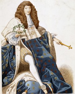 Portrait of Louis XIV, young by French School
