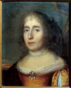 Portrait of Madame de Scudery by French School