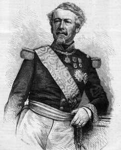 Portrait of Marechal Adolphe Niel (1802-1869), French soldier and politician (engraving in Le Monde Illustré) by French School
