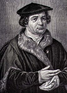 Portrait of Martin Luther, German Religious Reformer