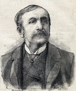 Portrait of Paul, Count of Remusat (1831-1897), French journalist and writer by French School