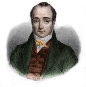 Portrait of Paul Jean Pierre Sauzet, French politician. in 