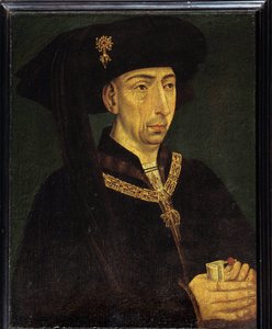 Portrait of Philip III of Burgundy Called Philip the Good by French School