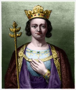 Portrait of Philippe V the Long (1294 - 1322), King of France by French School