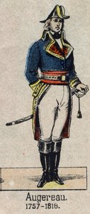 Portrait of Pierre Francois Charles Augereau, Duke of Castiglione (marechal Augereau) Marechal of France by French School