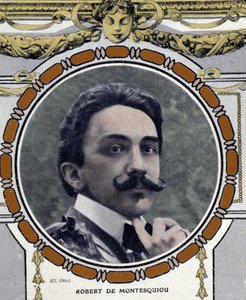 Portrait of Robert de Montesquiou, French writer by French School