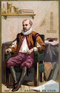 Portrait of Solomon de Caus by French School