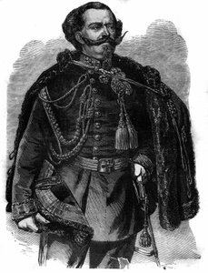 Portrait of Victor Emmanuel (Vittorio Emanuele II di Savoia or Victor-Emmanuel)