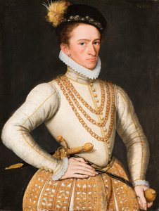 Portrait of an Unknown French Nobleman by French School