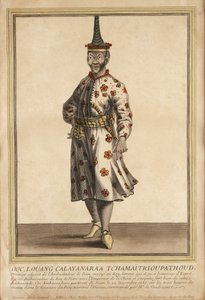 Portrait of one of the Siamese ambassadors to Louis XIV, 1685