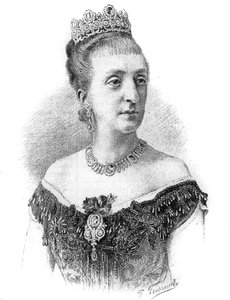 Portrait of the Countess of Paris, Marie-Isabelle d