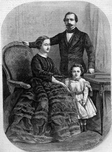 Portrait of the Imperial Family of France by French School