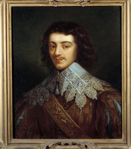 Portrait of the Marquis de Cinq Mars (Henri Coiffier de Ruze) by French School