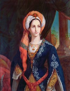 Portrait of the Actress Mlle Rachel as Roxanne in Bajazet by Jean Racine
